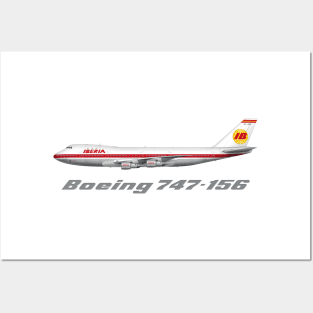 Iberia 747-156 Tee Shirt Version Posters and Art
